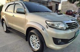 Silver Toyota Fortuner 2013 for sale in Rizal