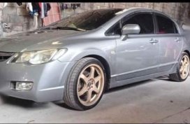 Selling Silver Honda Civic 2007 in Quezon 