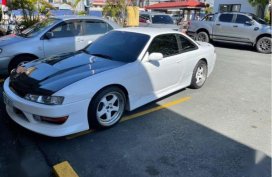 White Nissan Silvia 1996 for sale in Taguig