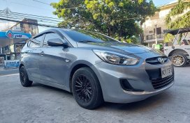 Silver Hyundai Accent 2016 for sale in Dasmarinas