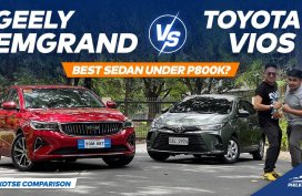 Better Sedan UNDER P800K? TOYOTA VIOS vs GEELY EMGRAND | Philkotse Comparison Review