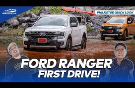 2023 Ford Ranger First Drive (We Flew to Thailand!) - Philkotse Quick Look