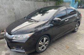 Black Honda City 2015 for sale in Automatic