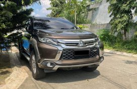 Brown Mitsubishi Montero sport 2017 for sale in Quezon City