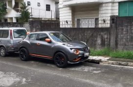 Grey Nissan Juke 2017 for sale in Caloocan