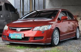 Selling Red Honda Civic 2008 in Manila