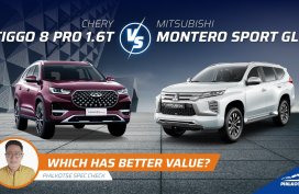 Chery Tiggo 8 Pro vs Mitsubishi Montero Sport | Philkotse Spec Check