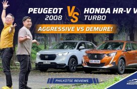 Peugeot 2008 vs Honda HR-V V Turbo - Polarizing Choices | Philkotse Reviews