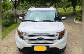 RUSH SALE: 2014 White Ford Explorer  Limited EcoBoost 