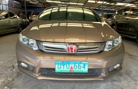 2012  HONDA CIVIC 1.8 S GAS AUTOMATIC