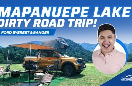 DIRTY ROAD TRIP to Mapanuepe Lake with Ford Ranger & Everest - Philkotse Tours