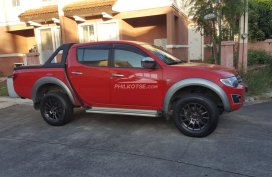 Red 2014 Mitsubishi Strada  GLX Plus 2WD 2.4 MT  for sale