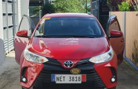 Red 2021 Toyota Vios  1.3 E CVT  for sale