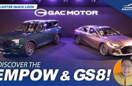 GAC Empow & GS8 2023 Philippine Debut Under New Distributor | Philkotse Quick Look