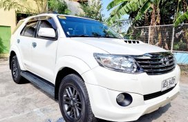 FOR SALE - top of the line - TRD 2015 Toyota Fortuner  2.4 V Diesel 4x2 AT White Pearl