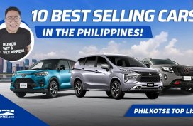 10 Best-Selling Cars in the Philippines in 2022 | Philkotse Top List (w/ English subtitles)