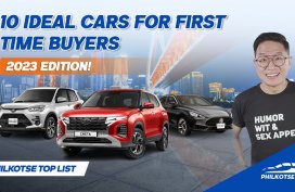 10 Ideal Cars for First-Time Buyers | Philkotse Top List (w/ English subtitles)