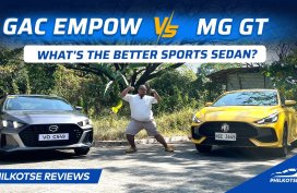 GAC Empow vs MG GT - Sports Sedans Live on! | Philkotse Comparison (w/ English subtitles)