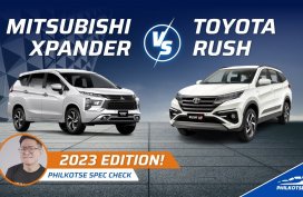 Mitsubishi Xpander vs Toyota Rush - 2023 Edition | Philkotse Spec Check
