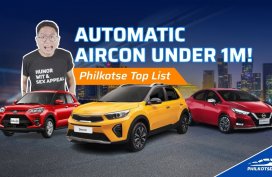 Cars With AUTOMATIC AIRCON Under P1-Million! | Philkotse Top List