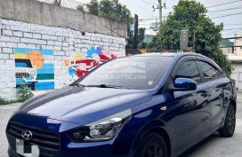 Second hand Blue 2020 Hyundai Reina 1.4 GL AT for sale