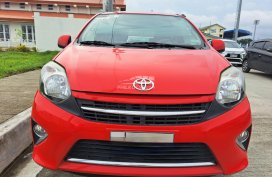 Red 2016 Toyota Wigo  1.0 G AT  for sale