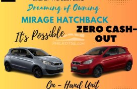 HOT PROMO! 2023 Mirage GLX CVT Hatchback 