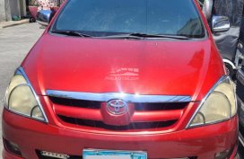 Selling Red 2007 Toyota Innova  2.0 E Gas MT second hand