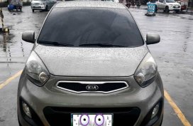 Black 2016 Kia Picanto 1.2 EX AT Automatic for sale