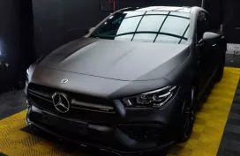 Black 2021 Mercedes-Benz CLA-35 AMG Sedan for sale
