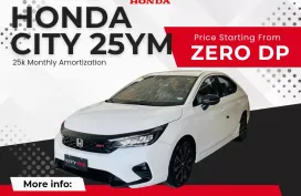 2025 Honda City RS 1.5 CVT for sale at Zero Downpayment!!! 