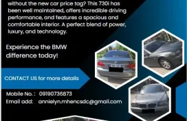 FOR SALE!!! Grey 2008 BMW 730i  affordable price