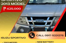 2013 Isuzu Sportivo SUV for sale (in good condition)