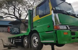 Hino 12-Wheeler Self-Loader with Winch and Hydraulic Ramp (Japan Surplus)