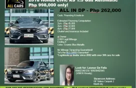 🔥2018 Honda Civic RS 1.5 AT Gas🙏🚘 🚘 CALL ME@  09166886387 🚗🙏Look for Leonor