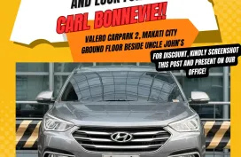 2017 Hyundai Santa Fe 2.2 Diesel AT Low Mileage 47K Only🔥☎️ Call CARL BONNEVIE🙋🏻‍♂️09384588779