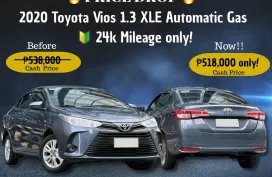 2020 Toyota Vios 1.3 XLE Automatic Gas 🔰CALL NOW  ☎️09279850198/ JESSEN “KAKOTSE “MENDOZA