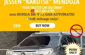 2020 HONDA BRV 1.5 GAS AUTOMATIC 🔰CALL NOW! ☎️09279850198 / JESSEN “Kakotse” MENDOZA 