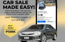 2015 Toyota Camry G 2.5 Gas Automatic ☎️CALL NOW 0935 600 3692 JAN RAY DE JESUS