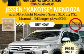 2021 Mitsubishi Montero Sport GLX 2.4 DSL Manual 🔰CALL NOW  ☎️09279850198/ JESSEN “KAKOTSE “MENDOZA