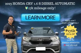 2023 HONDA CRV 1.6 S DSL AT 🔥𝐉𝐄𝐒𝐒𝐄𝐍 “𝑲𝒂𝒌𝒐𝒕𝒔𝒆” 𝐌𝐄𝐍𝐃𝐎𝐙𝐀 🙋‍♂️☎️ 09279850198