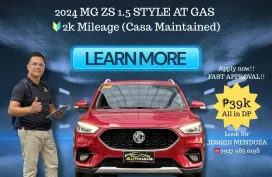 2024 MG ZS 1.5 STYLE AT GAS 🔥𝐉𝐄𝐒𝐒𝐄𝐍 “𝑲𝒂𝒌𝒐𝒕𝒔𝒆” 𝐌𝐄𝐍𝐃𝐎𝐙𝐀 🙋‍♂️☎️ 09279850198
