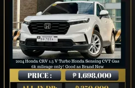 2024 Honda CRV 1.5 V Turbo Honda Sensing CVT Gas 🔥𝐉𝐄𝐒𝐒𝐄𝐍 𝐌𝐄𝐍𝐃𝐎𝐙𝐀🙋‍♂️☎️  09279850198