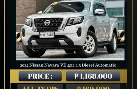 2024 Nissan Navara VE 4x2 2.5 Diesel Automatic 🔥𝐉𝐄𝐒𝐒𝐄𝐍 𝐌𝐄𝐍𝐃𝐎𝐙𝐀🙋‍♂️☎️  09279850198