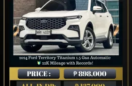 2024 Ford Territory Titanium 1.5 Gas Automatic 🔥𝐉𝐄𝐒𝐒𝐄𝐍 𝐌𝐄𝐍𝐃𝐎𝐙𝐀🙋‍♂️☎️  09279850198