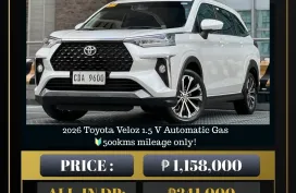 2026 Toyota Veloz 1.5 V Automatic Gas 🔥𝐉𝐄𝐒𝐒𝐄𝐍 𝐌𝐄𝐍𝐃𝐎𝐙𝐀🙋‍♂️☎️  09279850198