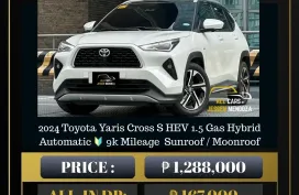 2024 Toyota Yaris Cross S HEV 1.5 Gas Hybrid AT 🔥𝐉𝐄𝐒𝐒𝐄𝐍 𝐌𝐄𝐍𝐃𝐎𝐙𝐀🙋‍♂️☎️  09279850198