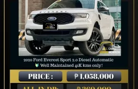 2020 Ford Everest Sport 2.0 Diesel Automatic 🔥𝐉𝐄𝐒𝐒𝐄𝐍 𝐌𝐄𝐍𝐃𝐎𝐙𝐀🙋‍♂️☎️  09279850198