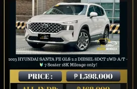 2023 HYUNDAI SANTA FE GLS 2.2 DIESEL 8DCT 2WD A/T 🔥𝐉𝐄𝐒𝐒𝐄𝐍 𝐌𝐄𝐍𝐃𝐎𝐙𝐀🙋‍♂️☎️  09279850198