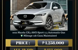 2022 Mazda CX5 AWD Sport 2.5 Automatic Gas 🔥𝐉𝐄𝐒𝐒𝐄𝐍 𝐌𝐄𝐍𝐃𝐎𝐙𝐀🙋‍♂️☎️  09279850198